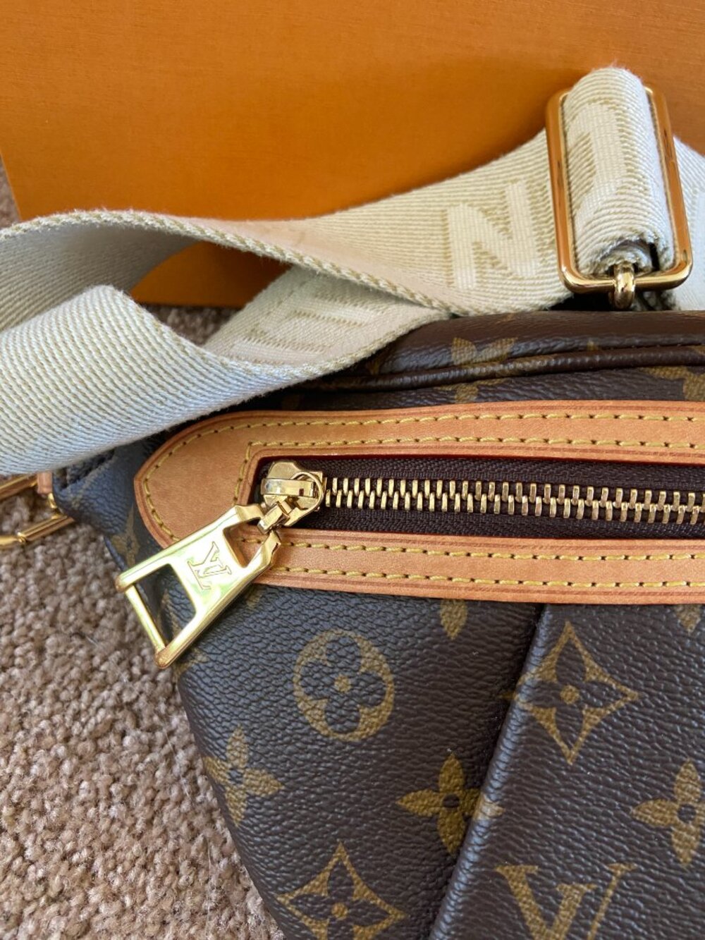 Louis Vuitton Canvas High Rise Monogram Bumbag - Picture 4 of 9